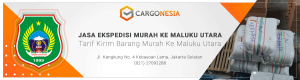 EKSPEDISI JAKARTA MALUKU-UTARA