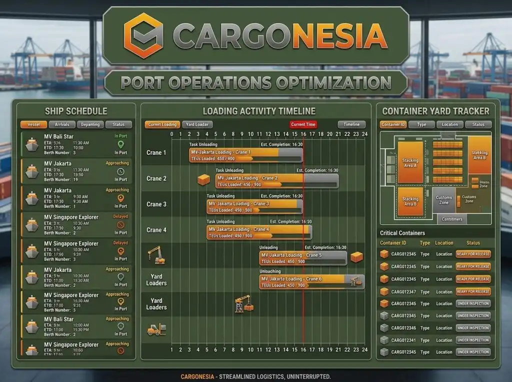 Jadwal kapal container 202604011022
